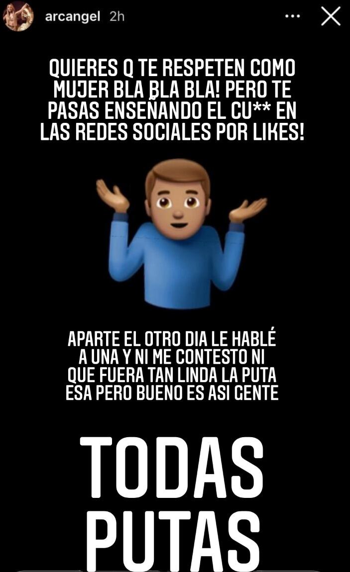 Polémico mensaje de Arcángel hacia las mujeres