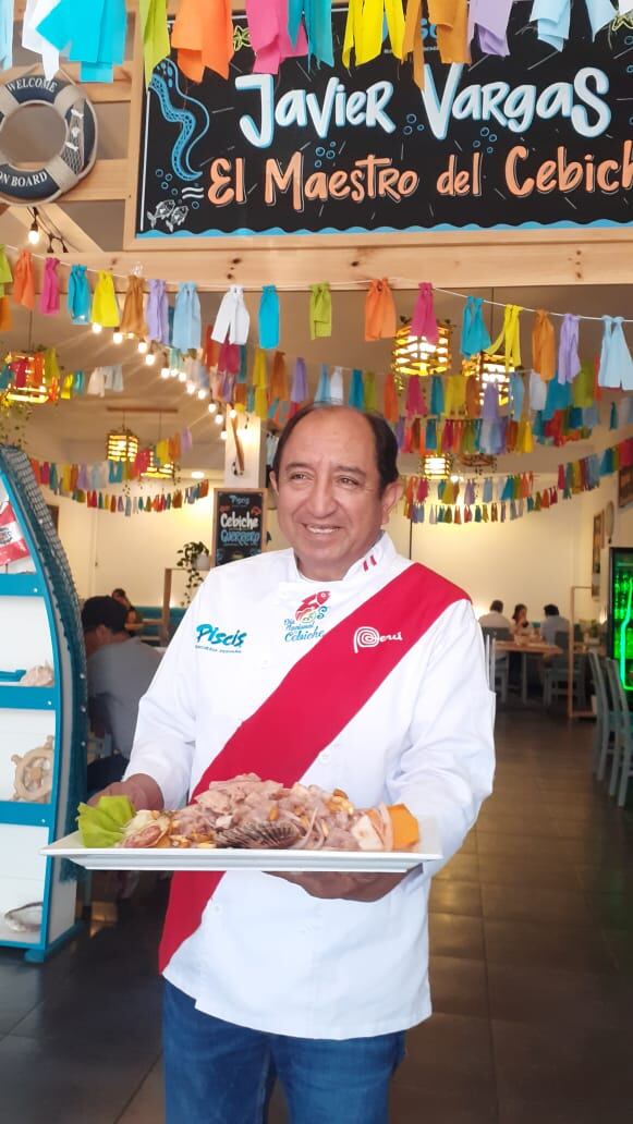 Doce empresarios gastronómicos, muchos de ellos víctima de extorsiones, dieron su respaldo al también empresario Javier Vargas, ‘Rey del Ceviche’. (Fotos: Mónica Rochabrum/Trome)