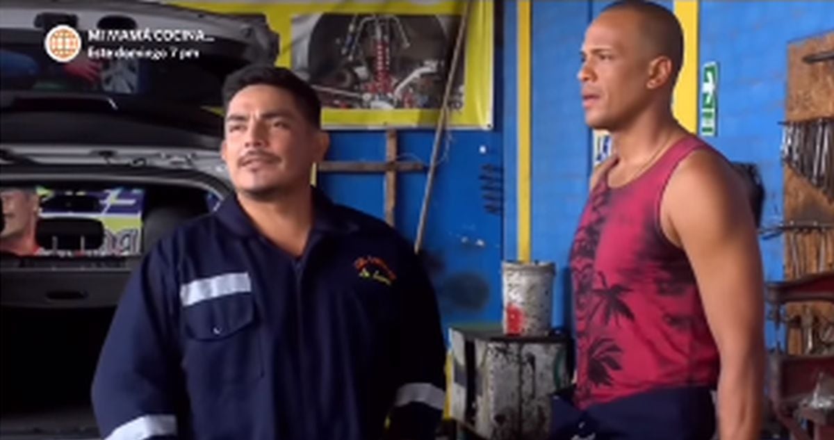 Gaspar es mecánico en el taller que comparte con Joel (Foto: América TV)