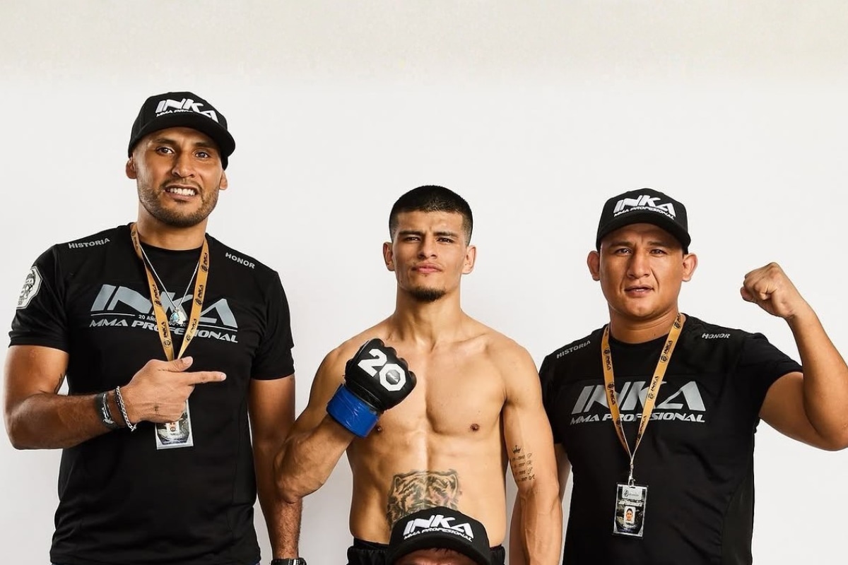 'El Rayo' Nilson Rojas llega a UFC. (@inkammapro)