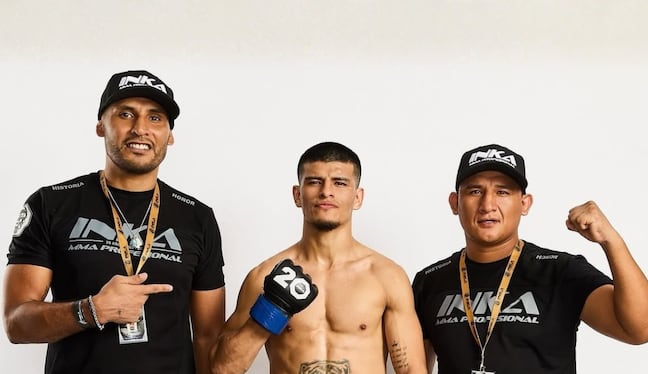 'El Rayo' Nilson Rojas llega a UFC. (@inkammapro)