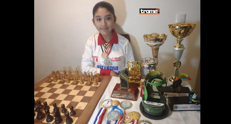 Trome conversó con Fiorella Contreras, peruana que ha logrado nueva medalla en un torneo panamericano de ajedrez. (Isabel Medina / Trome)