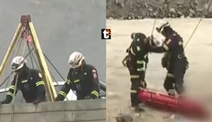 Hallan hombre sin vida en el río Rímac: Sujeto tendría unos 40 años y su cuerpo fue rescatado