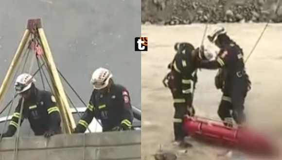 TROME - Hallan hombre sin vida en el río Rímac: Sujeto tendría unos 40 años y su cuerpo fue rescatado