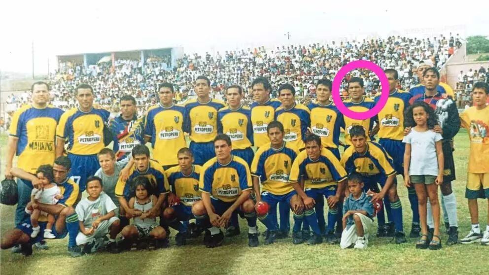 Iván Nole jugó también el club Refineros FC de Talara y era muy querido en la zona.