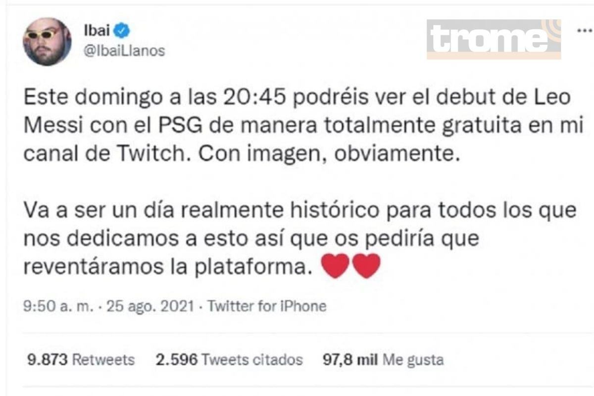 Transmisión será gratuita tras acuerdo con Gerard Piqué (Captura)