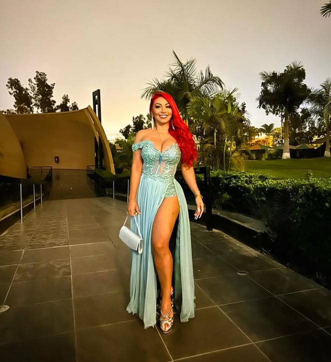 Actualmente, Deysi Araujo es una mujer madura y hasta se ha convertido en abuela hace poco.