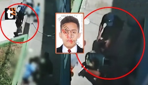 Cámara capta asesinato de hombre frente a colegio: su hijo y otros estudiantes fueron testigos del crimen