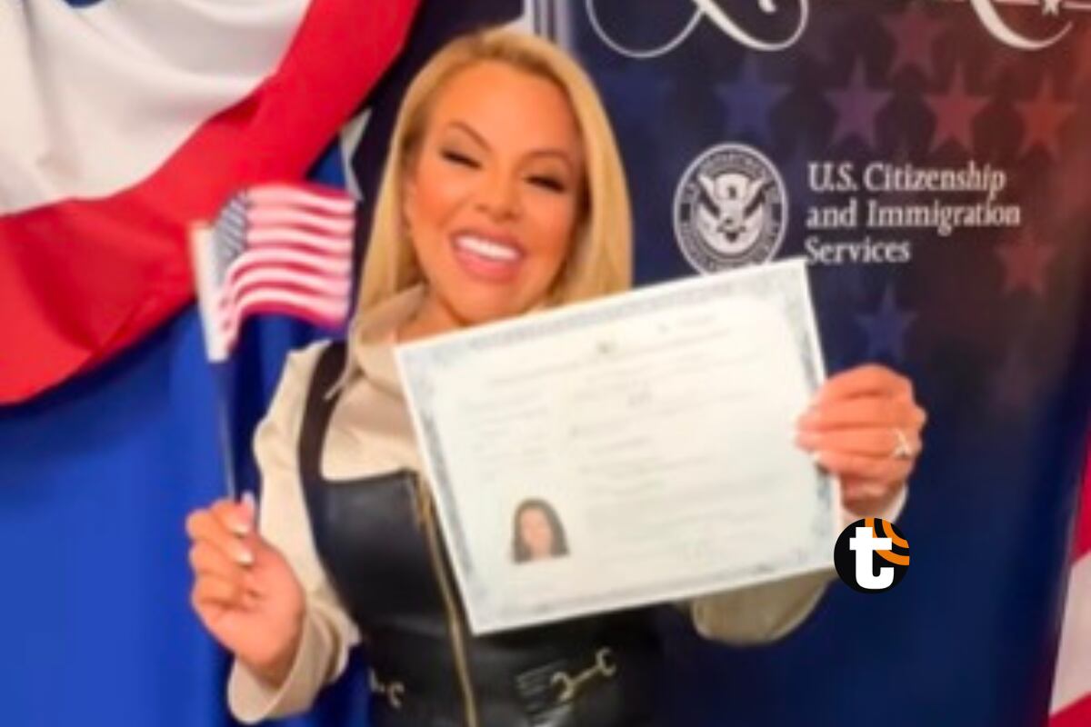 Josetty Hurtado celebra su ciudadanía estadounidense