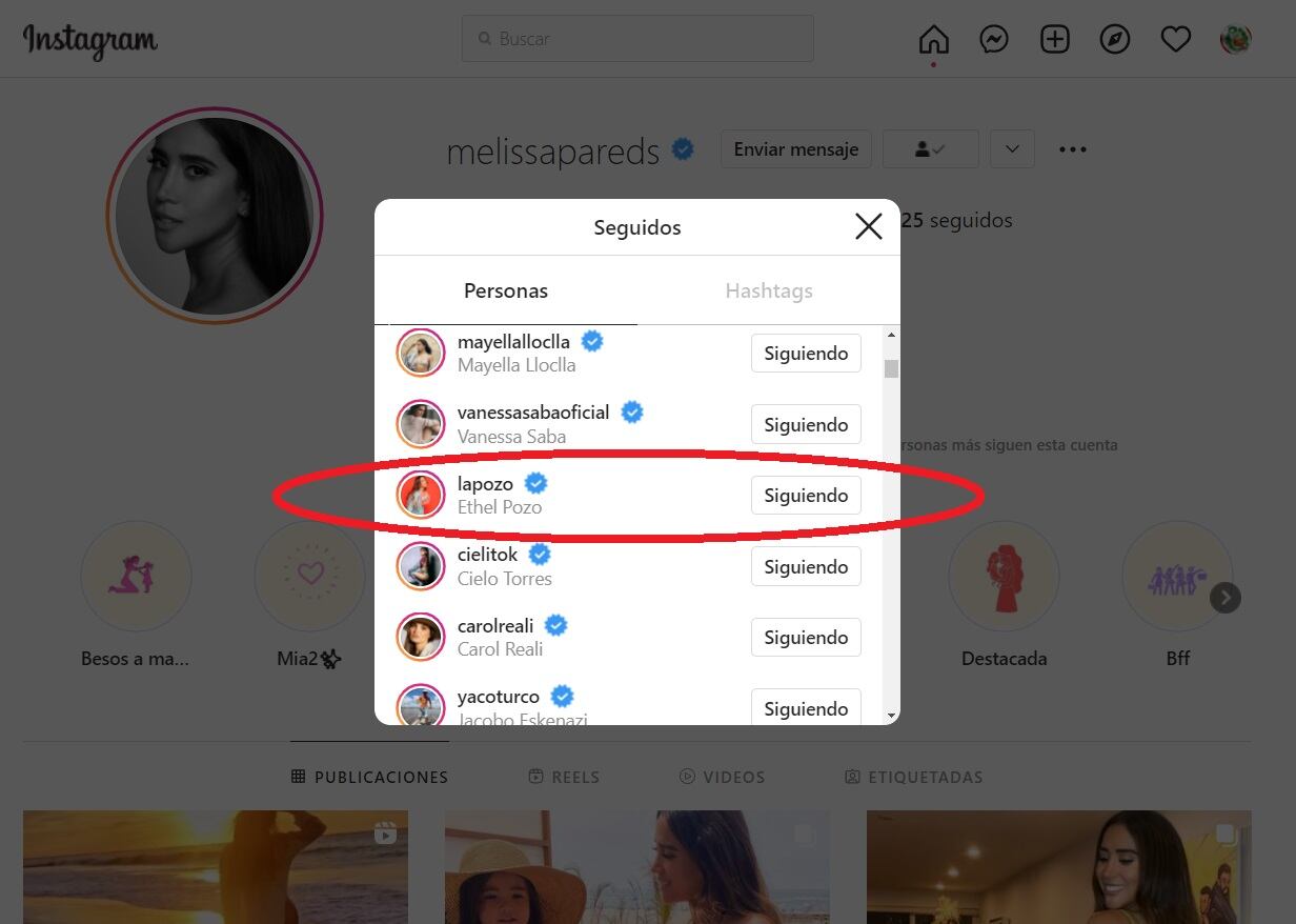 (Instagram @melissapareds)