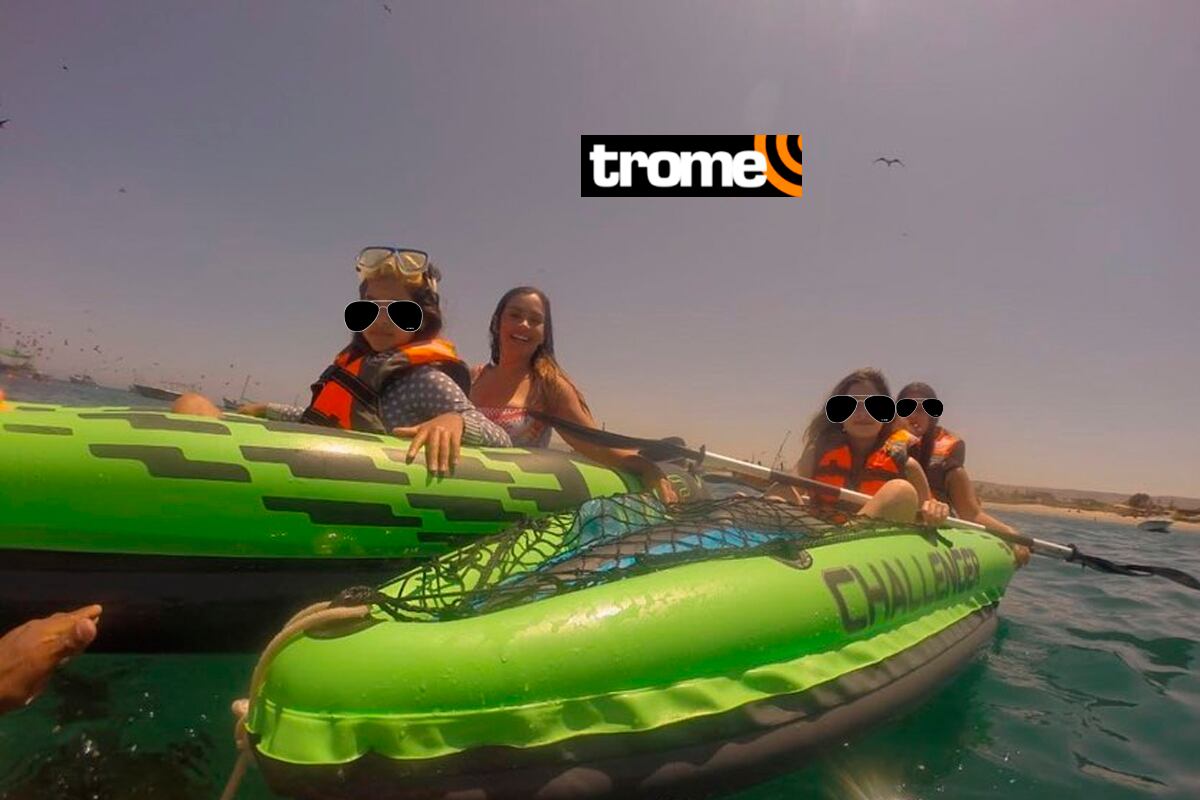 Kyara Villanella comparte viaje con nietas de Gisela Valcárcel. Foto: Instagram