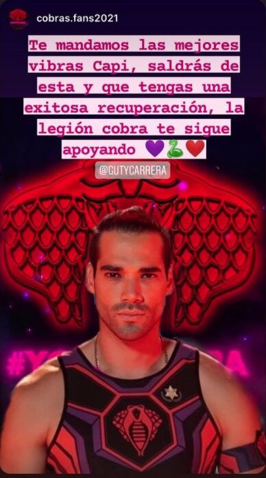 Guty Carrera recibió innumerables mensajes de aliento por su recuperación. (Instagram)