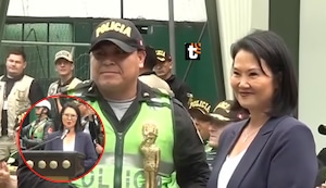 Keiko Fujimori premia la labor de siete policías y envía firme mensaje a la delincuencia: “Iremos con mucha fuerza”