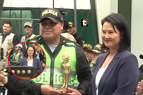 Keiko Fujimori premia la labor de siete policías y envía firme mensaje a la delincuencia: “Iremos con muc...