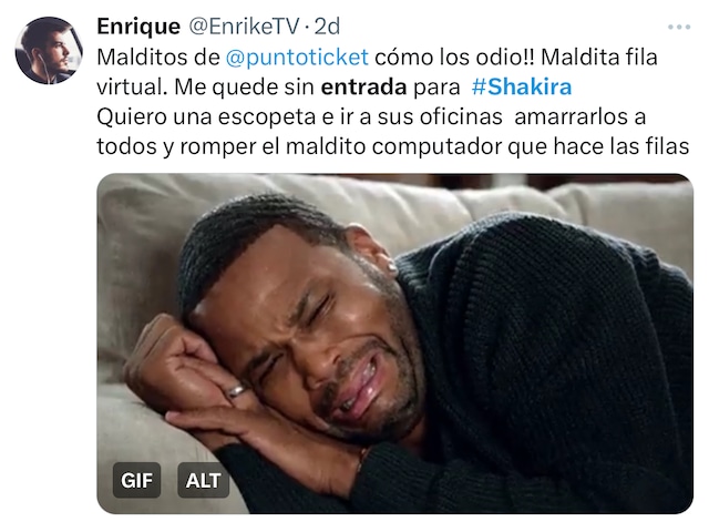 Shakira y los memes que dejó la venta de entradas para conciertos. (Fotos: Trome - Twitter)