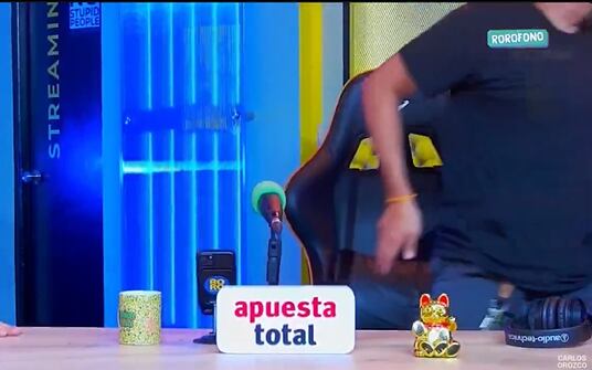 Gabriel Calvo huye por sismo