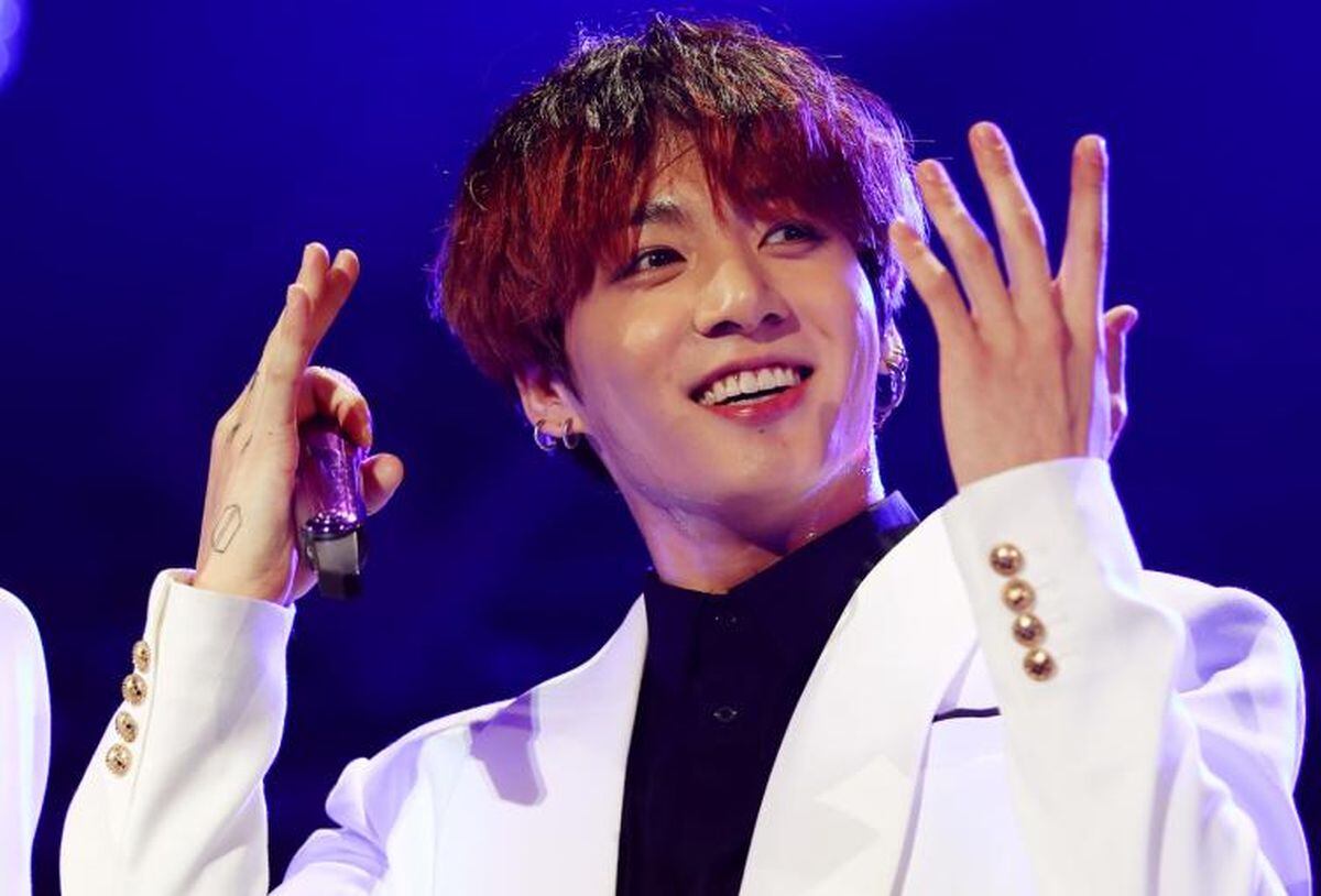 Jungkook en una presentación de BTS. (Foto: AFP)