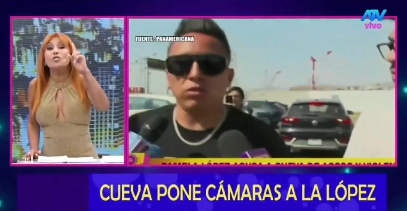 Magaly Medina arremete contra Christian Cueva.