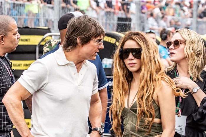 El encuentro entre Shakira y Tom Cruise en Miami se convirtió en noticia y desató especulaciones de un posible romance entre ellos (Foto: Shutterstock)