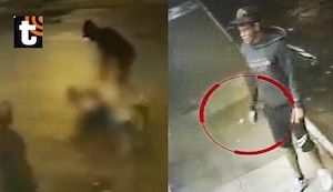 ¡Brutal ataque en SMP! Cámara capta a sujeto que persigue y acuchilla a joven en la cabeza