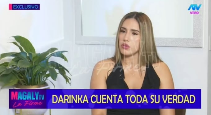 Darinka Ramírez cuenta que Jefferson Farfán le dijo que no mantendría una relación con Xiomy Kanashiro.