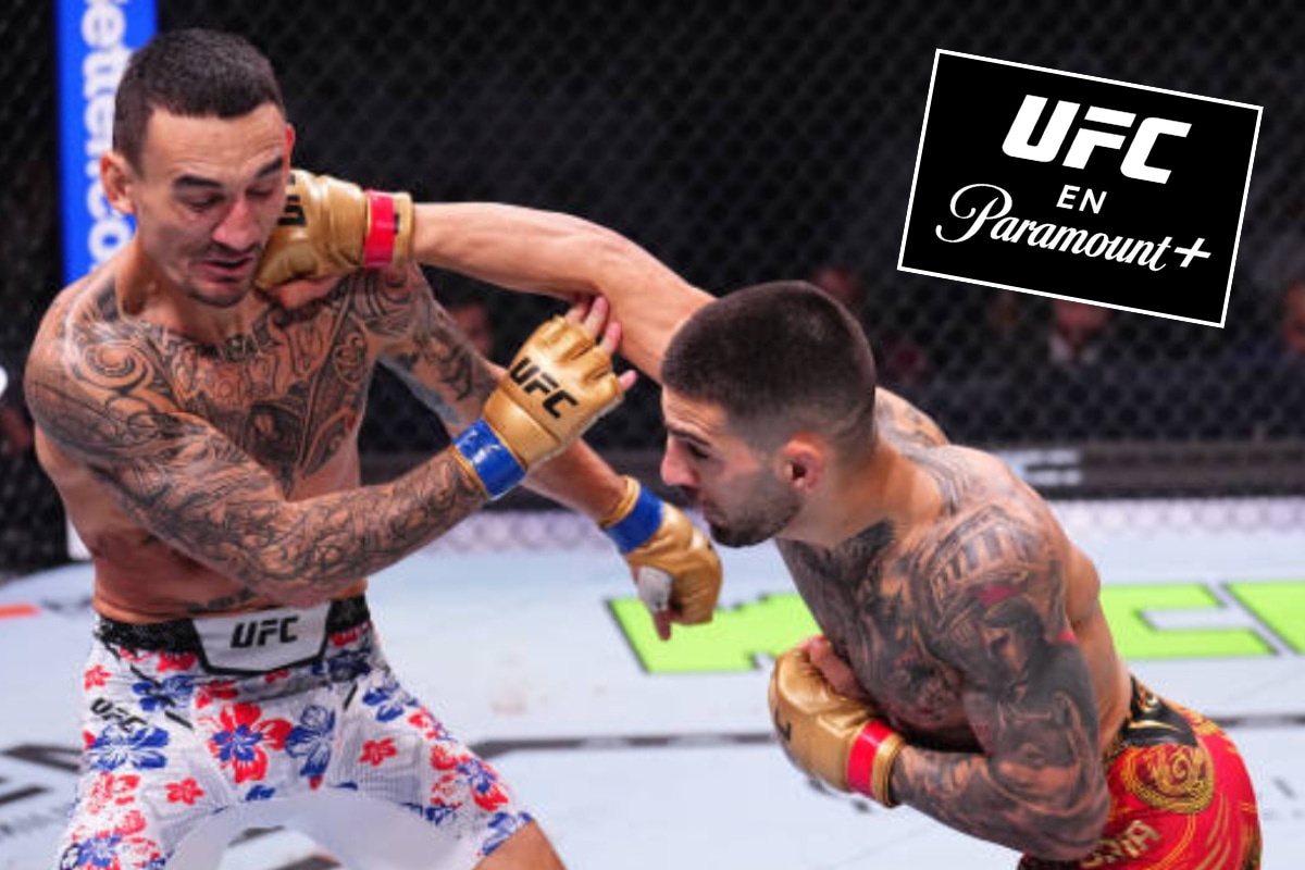 Las batallas del 'Matador' Ilia Topuria y todas las estrellas de UFC serán transmitidas por Paramount+. (Agencias / UFC)