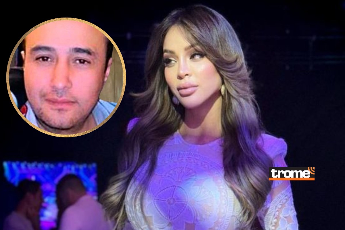 Sheyla Rojas y su novio Sir Winston