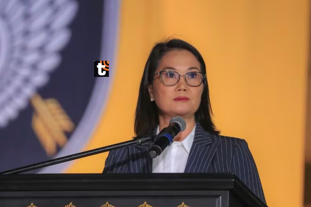 Keiko Fujimori, presidenta del Perú.