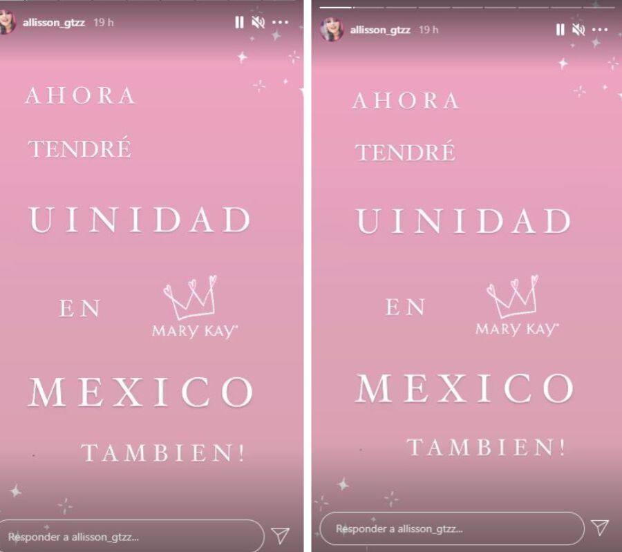 Allisson Lozz y su noticia sobre su nuevo negocio (Foto: Instagram / Allisson Lozz)