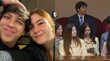 Kyara Villanella y su novio Adrián Harboe acaparan miradas en la juramentación de Keiko Fujimori: así fue su aparición