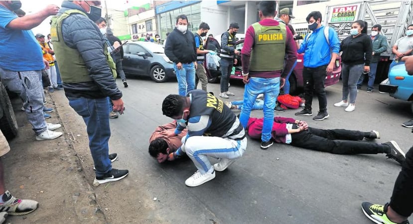 La sensación de inseguridad se disparó a 76 % en los primeros meses del año.