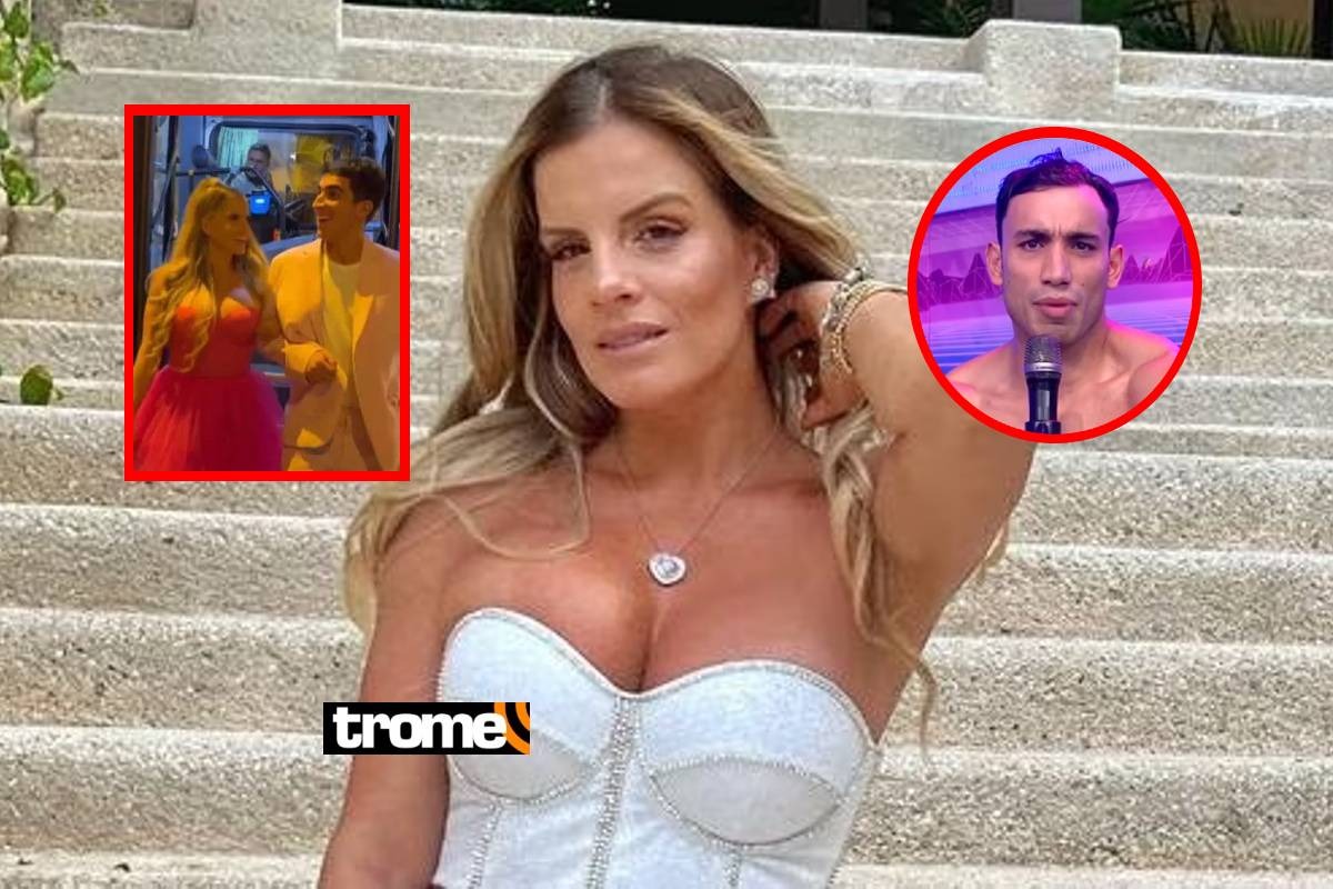 Alejandra Baigorria se presentó en el avant premier de "Barbie" junto al actor que le da vida a Jaimito en AFHS. Foto: Difusión