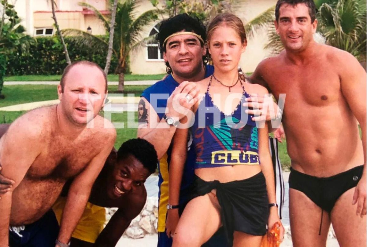 Diego Armando Maradona conoció a Mavys en La Habana, cuando ella aún era menor de edad (Foto: Teleshow)