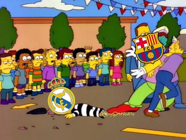 Los mejores memes del partido de Barcelona vs. Real Madrid. (Foto: X)