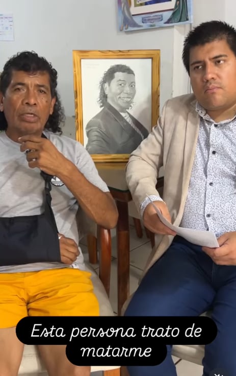 Cachay desmiente a agresor, niega que lo haya perdonado y que hayan negociado tras brutal agresión.