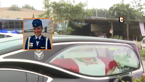 TROME - Último adiós a la alférez FAP Ashley Vargas: Entierran en estricto privado a la joven piloto
