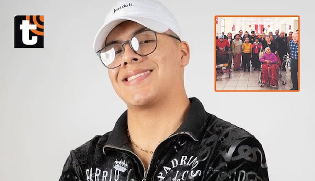 Chechito lleva música y víveres a abuelitos: “Un momento de compañía, una canción o baile significa mucho para ellos”