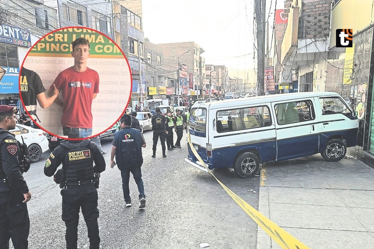 Cae sicario venezolano que asesinó a chofer de combi de 19 años por 500 soles.