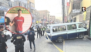 Cae sicario venezolano que asesinó a chofer de combi de 19 años por 500 soles en Comas