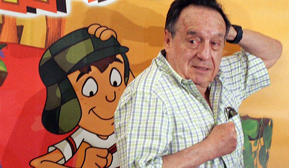 Roberto Gómez Bolaños es uno de los comediantes más grandes de todos los tiempos gracias a sus personajes como “El Chavo del 8″ y “El Chapulín Colorado” (Foto: Luis Acosta / AFP)