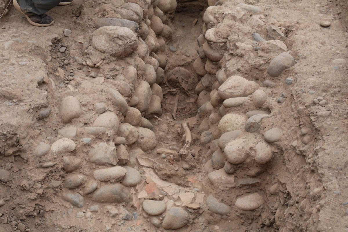 Descubrimiento en Huaca Pucllana. Foto: Gob.pe