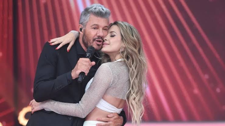Milett Figueroa y Marcelo Tinelli cuando eran pareja.