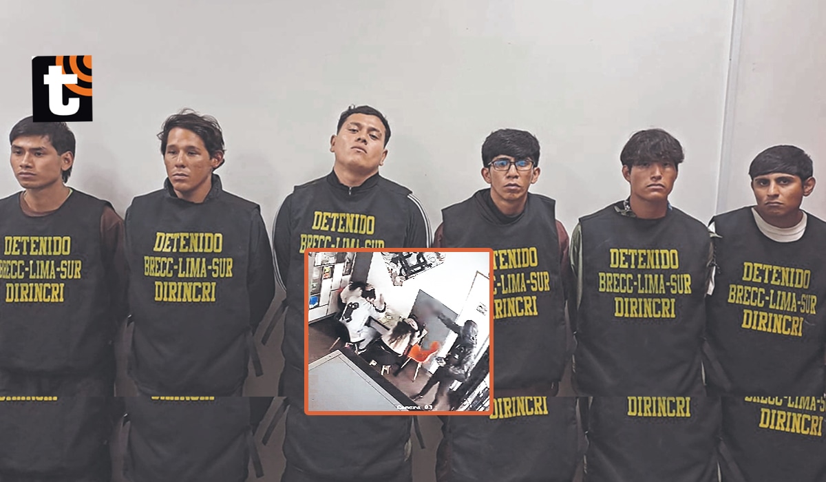 Detectives de la Brigada Especial Contra el Crimen (Brecc) Lima Sur pusieron fin a las fechorías de ‘Los Rápidos de la Zona’.