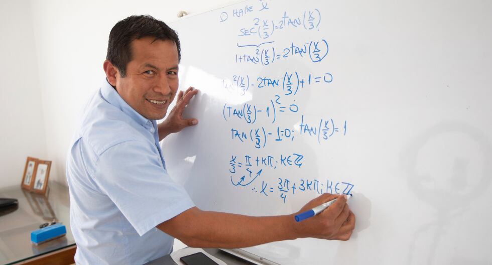 'El Profe Fidel' es el engreído de tik tok. (Foto: GEC)