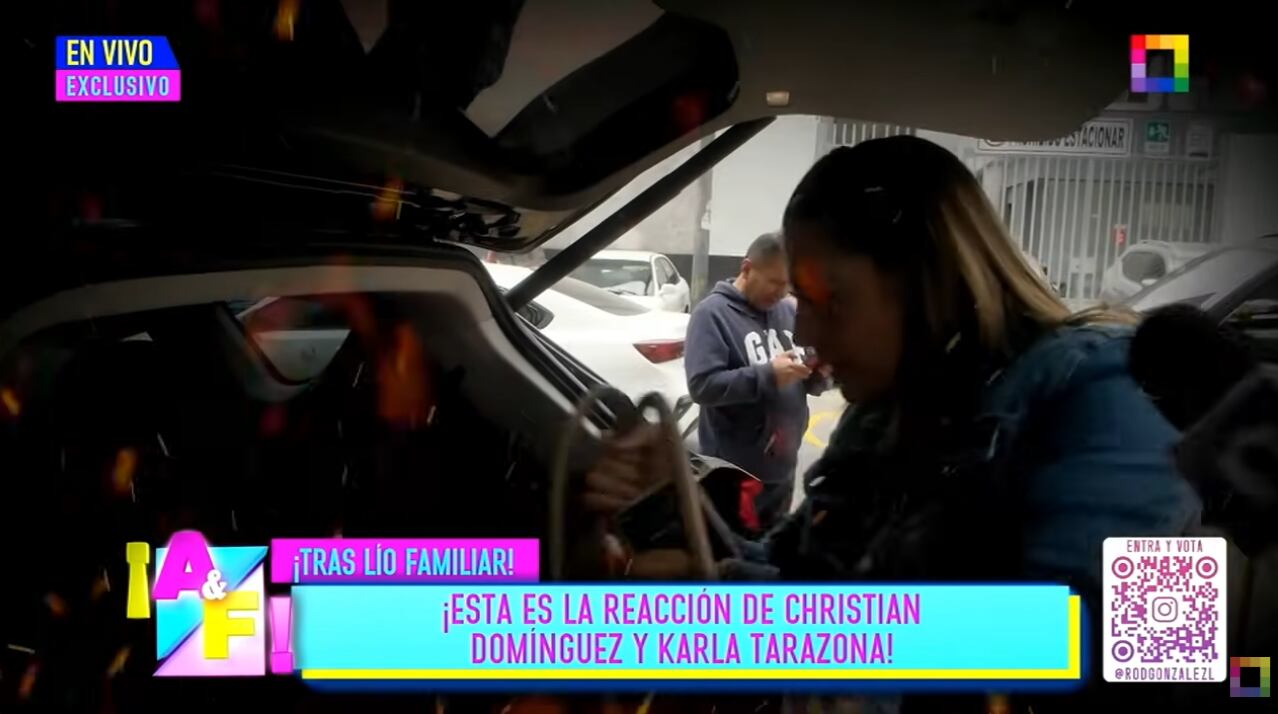 Karla Tarazona guarda silencio tras pronunciamiento de Christian Domínguez sobre su hija y Melanie Martínez.
