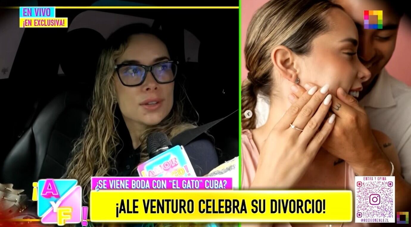 Ale Venturo aseguró que vive su mejor etapa con el 'Gato' Cuba.