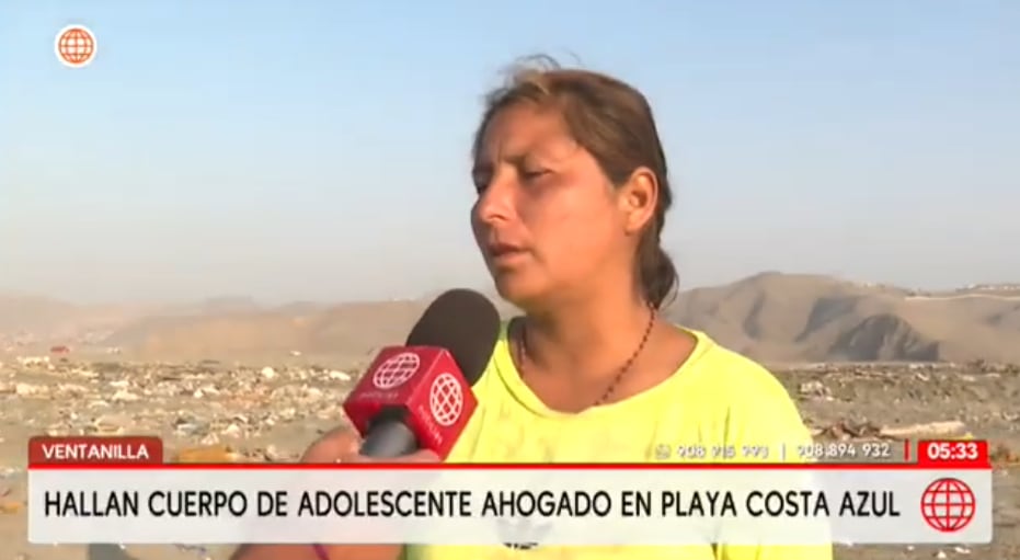 Madre de adolescente que se ahogó en playa de Ventanilla pide ayuda económica para su sepultura.
