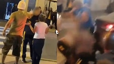 ¡Alumnas y padres pelean en la calle! Escolares se agarran a golpes afuera de colegio en San Borja y familiares intervienen
