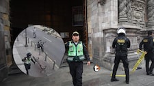 ¡Balacera en la iglesia! Asaltan a cambista dentro de La Merced, le disparan para quitarle S/ 52 mil y capturan a uno de los atacantes