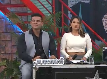 Domínguez en 'Arriba mi gente'.